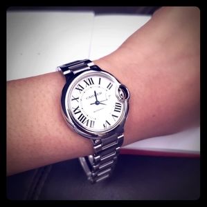 Cartier ballon bleu 33mm automatic